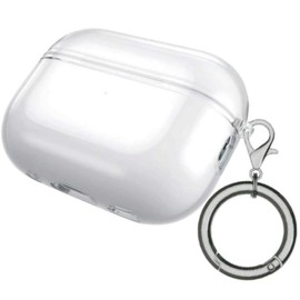 USTIYA Funda para AirPods Pro 2 2022 Case (Segunda generación) Cover,Compatible con Airpods Pro 2 de Tipo C 2023 Funda TPU Transparente Espesamiento con Mosquetón (Transparente E)