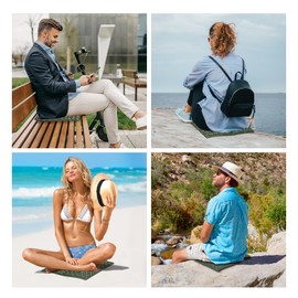 FOCHIER F Stadium Seat Pad, Camping Foam Pad, Foldable Z Stadium Seat Cushion Insulated Sitting Pad for Camping Backpacking Stadium Outdoor Picnic, Hiking, Mountaineering,Bleachers