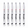 Acrylic Markers, White, 0.02 inches (0.5 mm), Extra Fine Point,