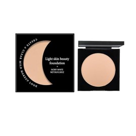 Base de Maquillaje en Crema de Alta Cobertura | Acabado Mate, Ligero e Hidratante | Perfecta para Piel Grasa y Seca, Efecto Natural y Transpirable (Marfil, 5g)
