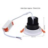 LED Downlight 7W 630lm Adjustable Dimmable Recessed COB Ceiling Light