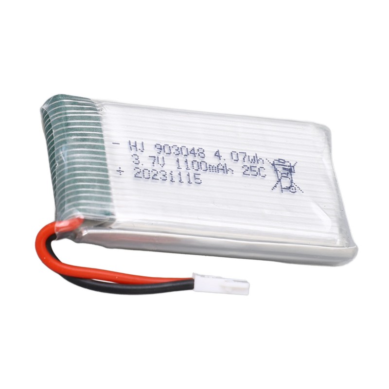 3.7V 1100mAh Lithium Battery Lithium Polymer Battery with XH2.54 Plug