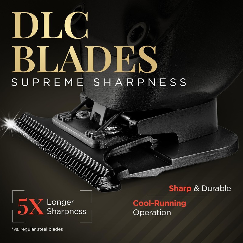 Fagaci Professional Zero Gapped Trimmer for Men, 5X Longer Sharpness