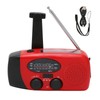 Hand Crank Radio Portable Self Powered Solar Weather Radio with