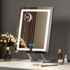 ENJNST Vanity Mirror with Lights with 360° Rotation, LED Makeup