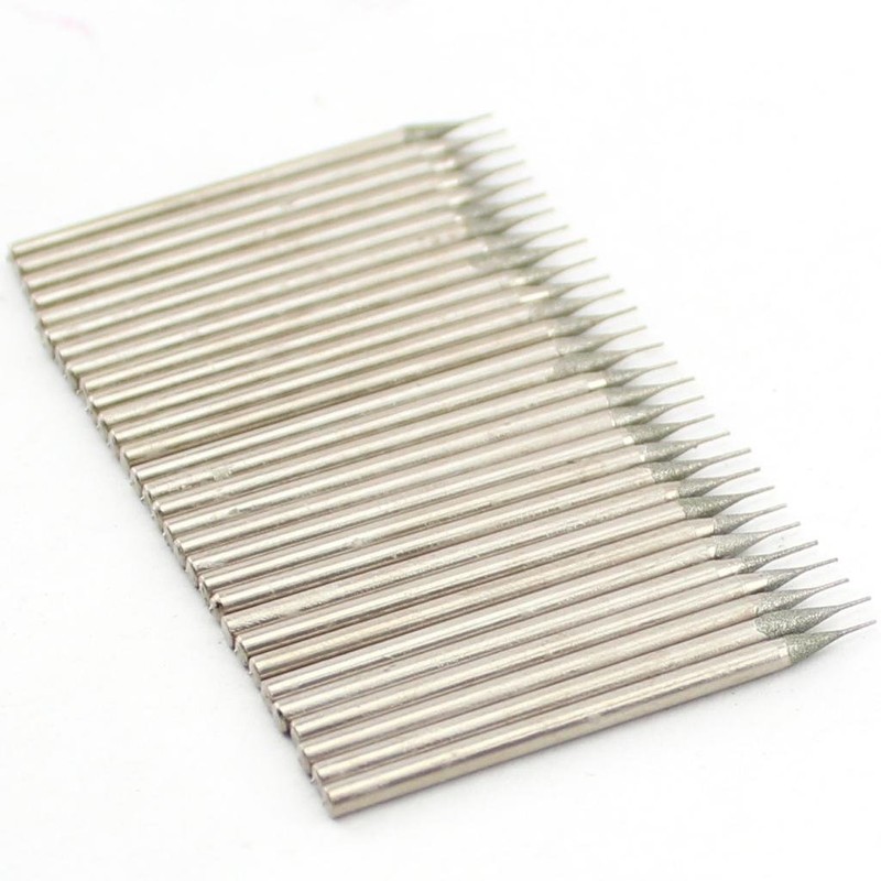 JINGLING 0.4mm Diamond Hole Saw Cylindrical Head Grinding Drill Bits