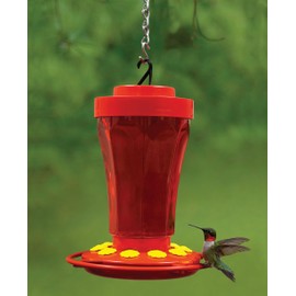 First Nature 3090 32-ounce Hummingbird Flower Feeder