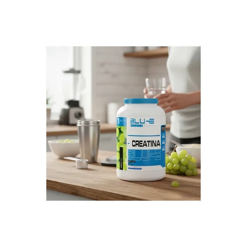 Creatina Blu-e Monohidratada 1k 200 Servicios Varios Sabores