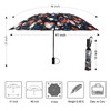 LANBRELLA Umbrella Compact Inverted Folding Umbrellas Auto Open Auto Close