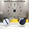 EMOON 2 Pair Hands 3D Clock Movement DIY Large Wall