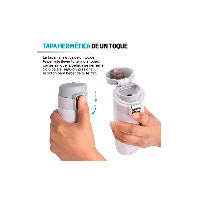 Redlemon 2 Termos para Café de Acero Inoxidable 420 ml