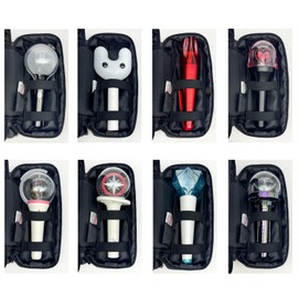 COSYPOSY Light Stick Pouch for Kpop Fans with Adjustable Strap and Soft Protection