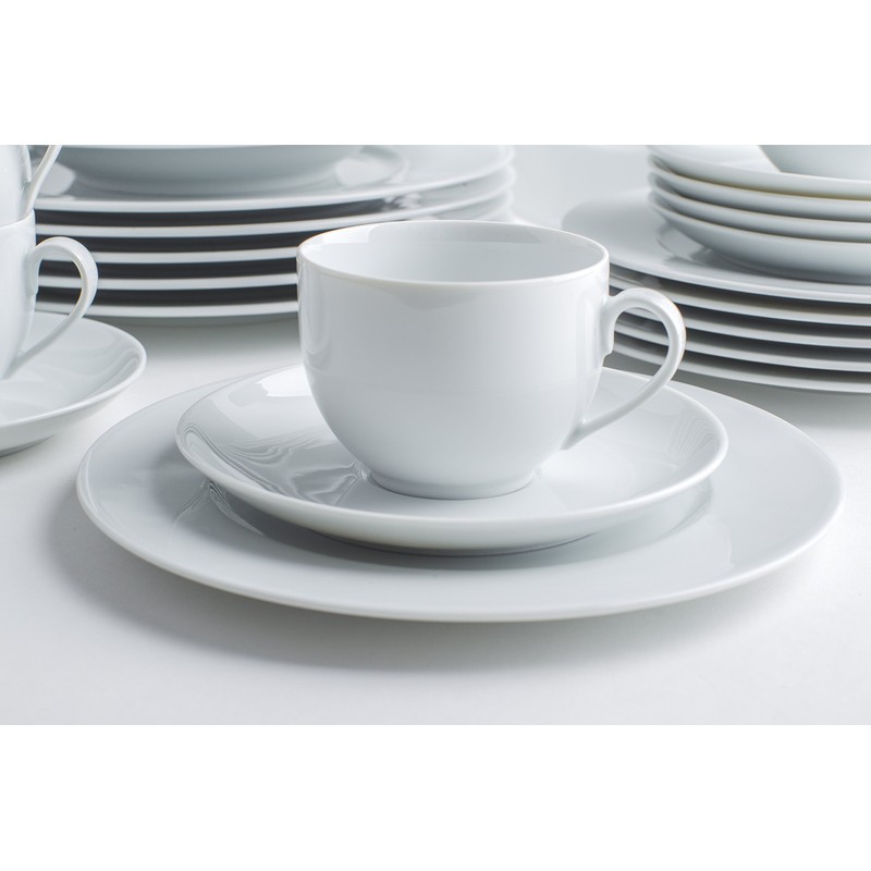 Aronda Teacup [Set of 6] Colour: White