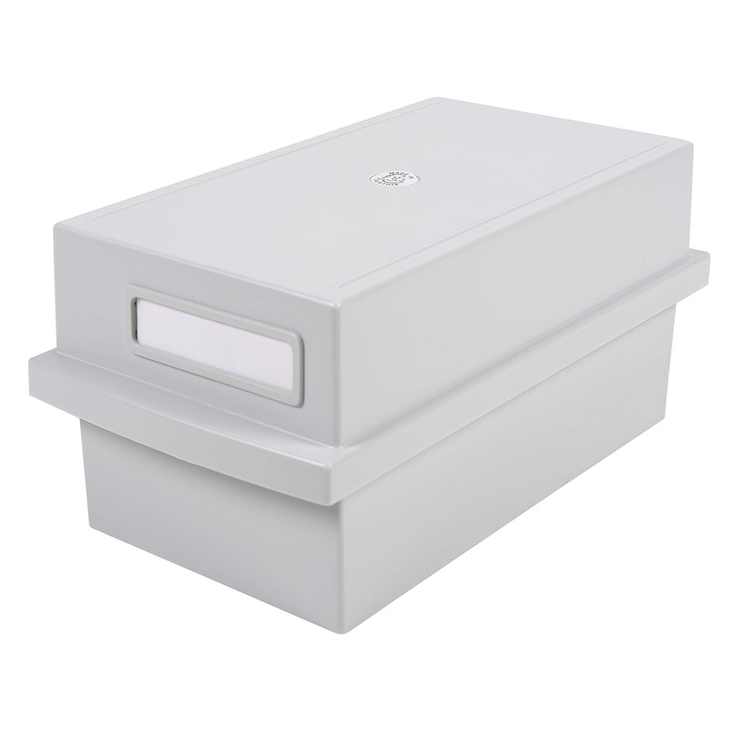 Exacompta 56140D Index File Box DIN A7 Landscape Recycled Plastic