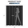 AmazerBath Plastic Shower Curtain Liner, 72 x Inches EVA 8G