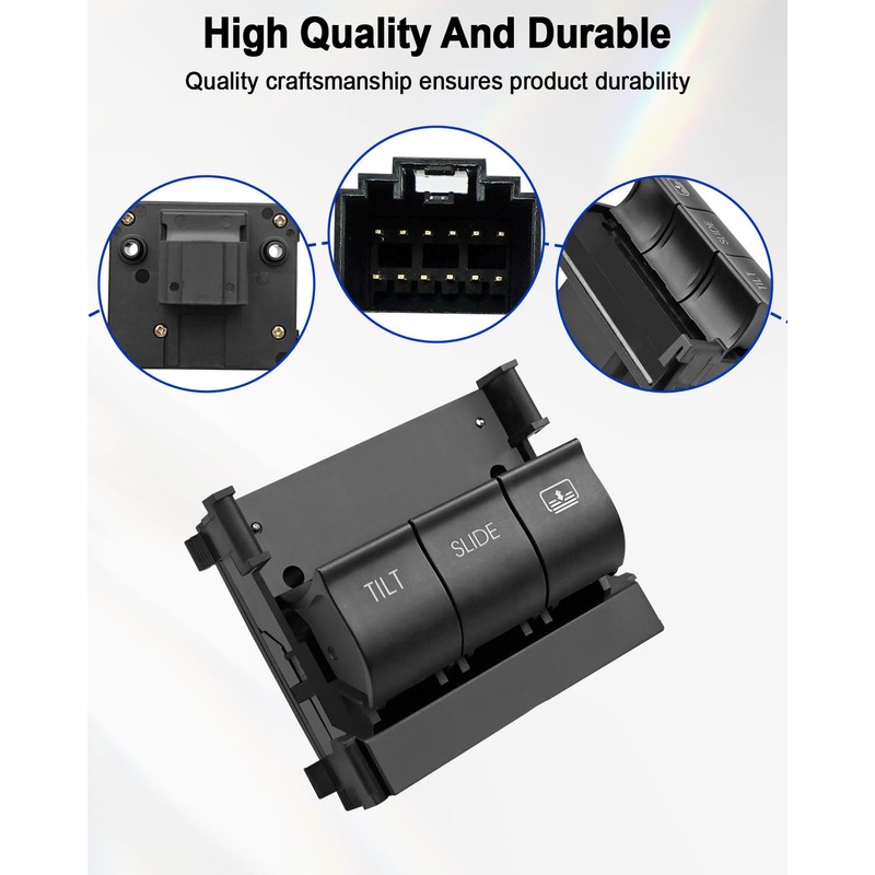 Sunroof Overhead Console Switch Fit for Ford Explorer 2.0L 2012-2015,