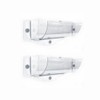 CLIMIK Two Adjustable Air Vent Deflector Expands 8" to 16,5",