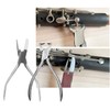 Jiayouy 26PCS Sax Repair Tool Kit include LED Leak Light