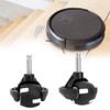 2Pcs Sweeping Robot ABS Universal Wheels Replacement Accessory Fit for