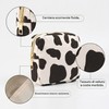 FUHAMJ 2 Pezzi Borsa Per Cosmetici Per Donna, Pochette Trucchi