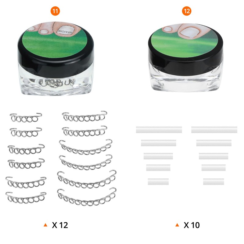 QWORK® Ingrown Toenail Correction Set 104 Pieces