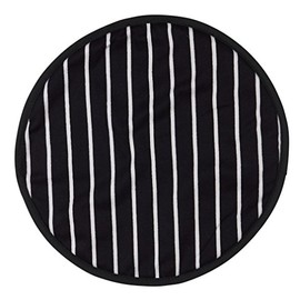 Dexam Rushbrookes Butchers Stripe Cook/Chefs Pad Hob Cover, Navy-16160009, 100Percent_Cotton, Blue, 37cm