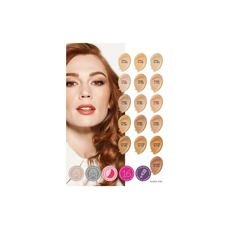 Maquillaje Acabado Mate Mary Kay Time Wise 3d