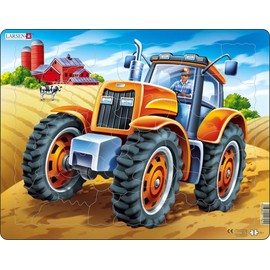Larsen Puzzles Tractor 37 Piece Children's Jigsaw Puzzle