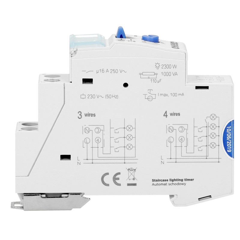 Miratic Staircase Automatic 230 V Staircase Timer Switch DIN Rail