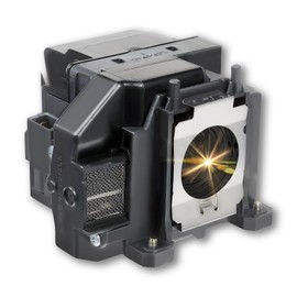 Supermait EP67 Replacement Projector Lamp with Housing, Compatible with Epson Elplp67, Fit for EB-S02 / EB-S11 / EB-S12 / EB-SXW11 / EB-SXW12 / EB-W02 / EB-W12 / EB-X02 / EB-X11 / EB-X12 / EB-X14