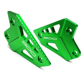 ZESIDIMO FootPeg Hintere Fußstütze Set Für Z900 Z 900 2017-2023 2024 Motorrad Fersen Platten Schutz Protektor Zubehör CNC Aluminiumlegierung (Grün)
