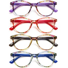 YTDBNS Reading Glasses for Women/Men, Eyeglasses, Blue Light Readers for Women/Men, Computer Eye Glasses, Cheaters