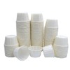 250 x 2oz/60ml Round Waxed Paper Souffle Pots, Ideal for