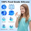 U-Goforst [4 PACK] 3 & 5 Gallon Water Jug Caps