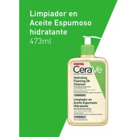 Cerave Limpiador Aceite Piel Normal A Muy Seca 473ml Momento de aplicación Día/Noche