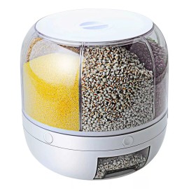 Baum Brothers Dispensador De Semillas Y Cereales Giratorio 6 Espacios Kb39 Baum Brothers