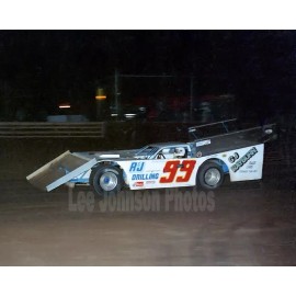 1984 Donnie Moran 4x6 print Dirt Late Model Racing - Free Ship