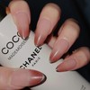 Mocha Glaze [Handmade Nail Tips] - Long Oval / 모카