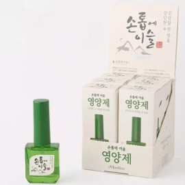 Mostive 모스티브 손톱에 이슬 6개입 패키지 손 발톱 강화제 영양제 [퍼펙트 베이스젤] MosITeVe Nail Dew 6-Count Package Nail Strengthener Nutritional Supplement [Perfect Base Gel]