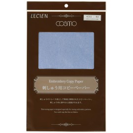 COSMO コスモ 刺しゅう用コピーペーパー3枚入り COT4003-B 26×35cm 青