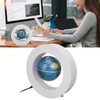 Magnetic Levitation Globe White Built in LED Light Frosted Texture