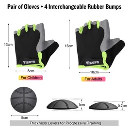 Upgraded Basketball Dribble Trainer Gloves for Kids Youth Adults, Dual-Thickness Pads to Maximize Training Efficiency, Dribbling Basketball Trainer Hand Grip Control Gifts( Youth)