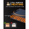 Electric Warming Tray - Rollable/Portable Warming Mat with Timer, Heating