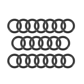 sourcing map Nitrile Rubber O-Rings 13mm OD 9mm ID 2mm Width, Metric Sealing Gasket for Automotive Machine Plumbing, Pack of 20