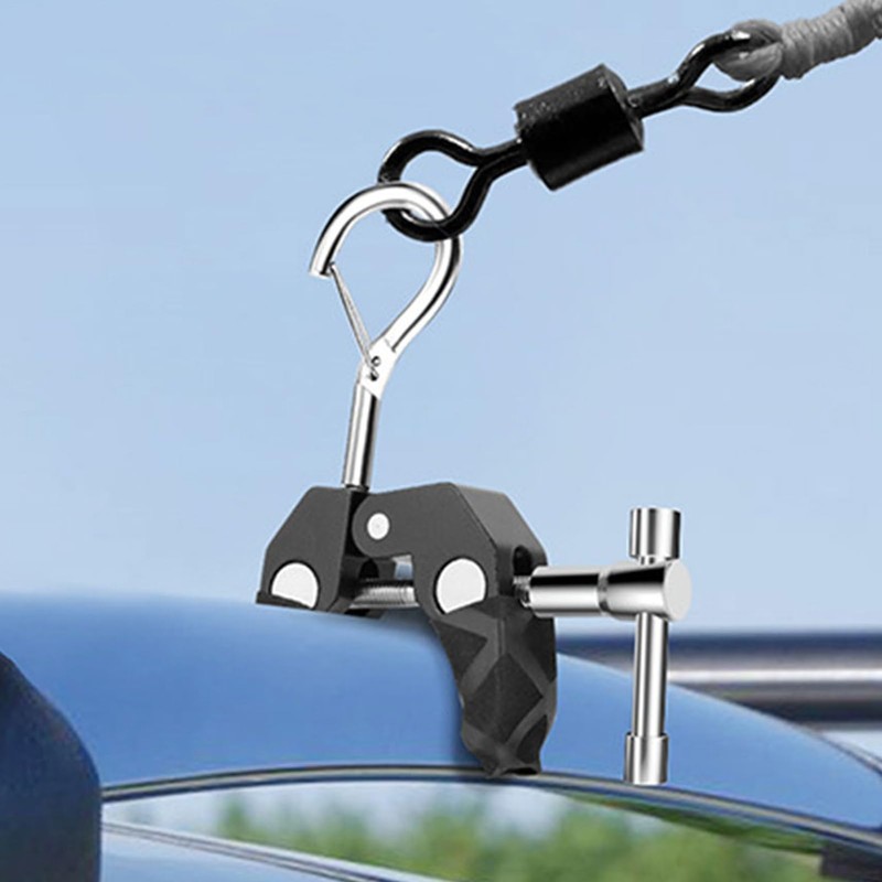 Car Side Awning Clamp Grip, Awning Mounting Rod Fixing Clip