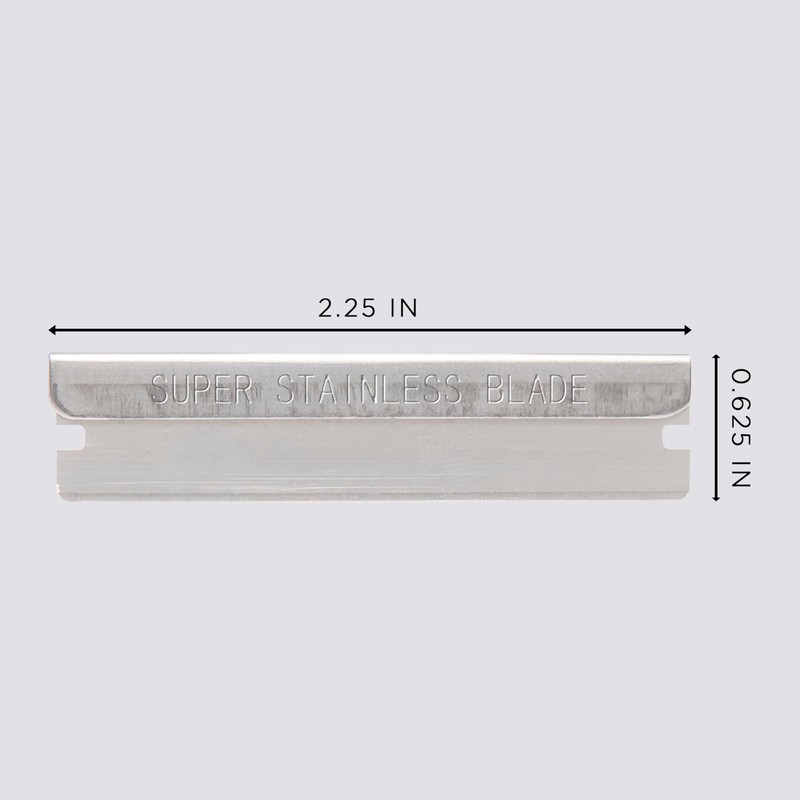 Diane Hair Shaper Razor Blades, Polymer Coated Stainless Steel Material,