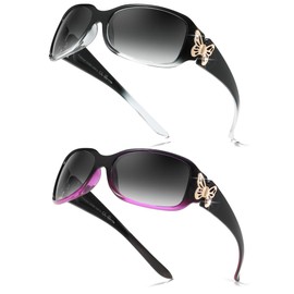 TJUTR Polarised Sunglasses for Women Wrap Around Ladies Sunglasses