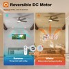 addlon Ceiling Fans with Lights, 42 Inch Low Profile Ceiling