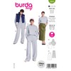 Burda Easy Sewing Pattern #5694 Women's Homewear Set Sizes 8-20