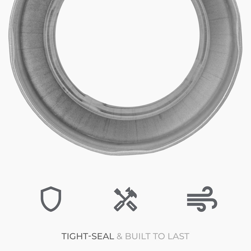 HVAC OV 10" to 4" Inch Round Duct Reducer -